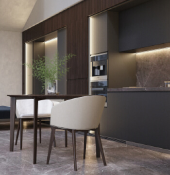 Custom designed interior